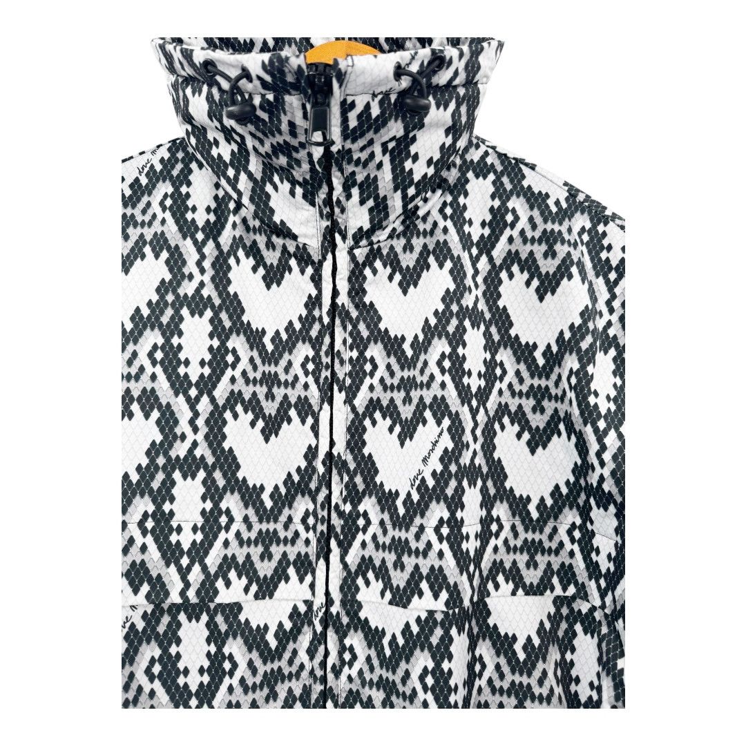 Love Moschino Love Moschino Jacket Python Geometric Hearts Print Coat Size M / US 6-8 / IT 42-44 - 5 Thumbnail