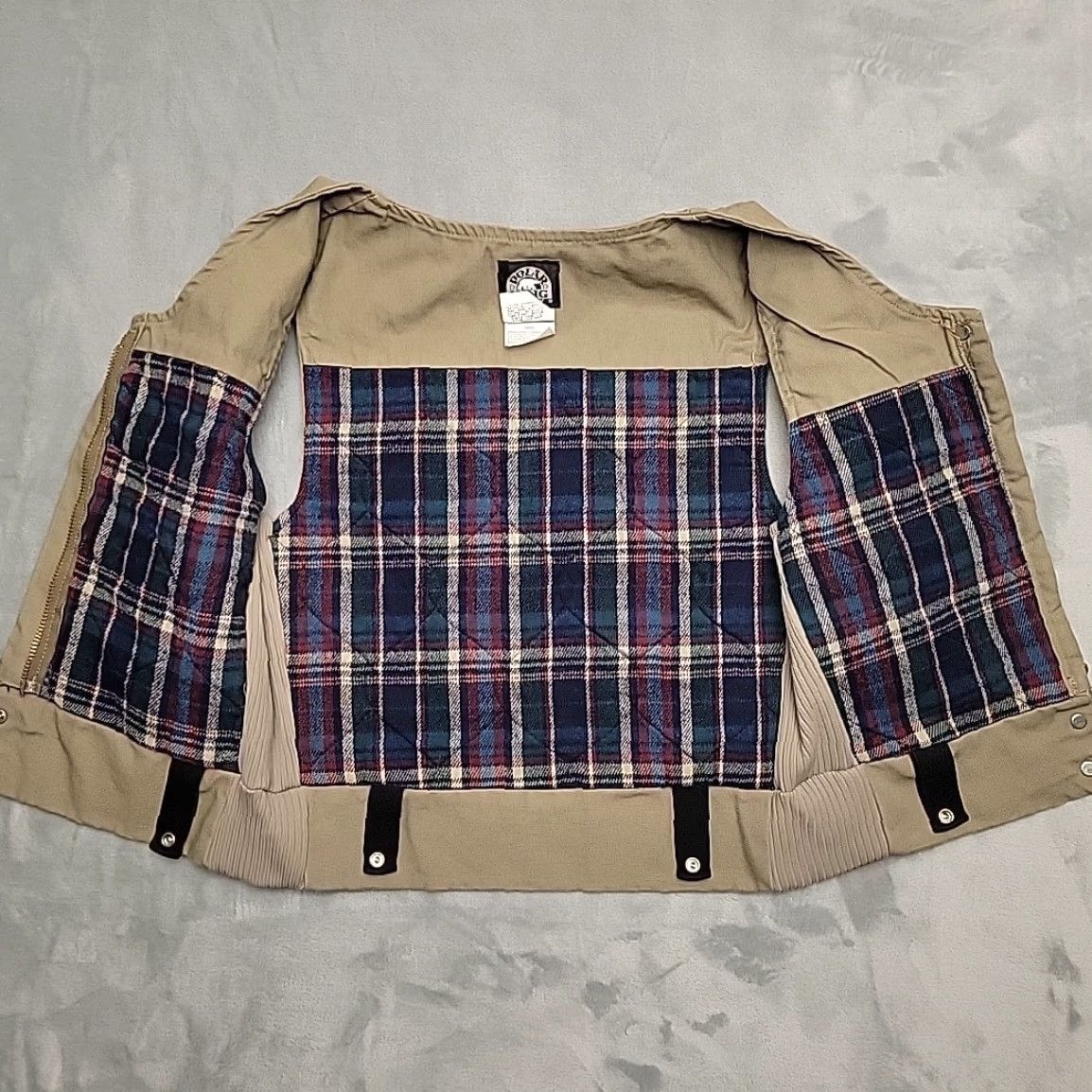 Vintage VINTAGE Key Vest Mens M Duck Canvas Flannel Lined Workwear USA Made Brown Size US M / EU 48-50 / 2 - 8 Thumbnail