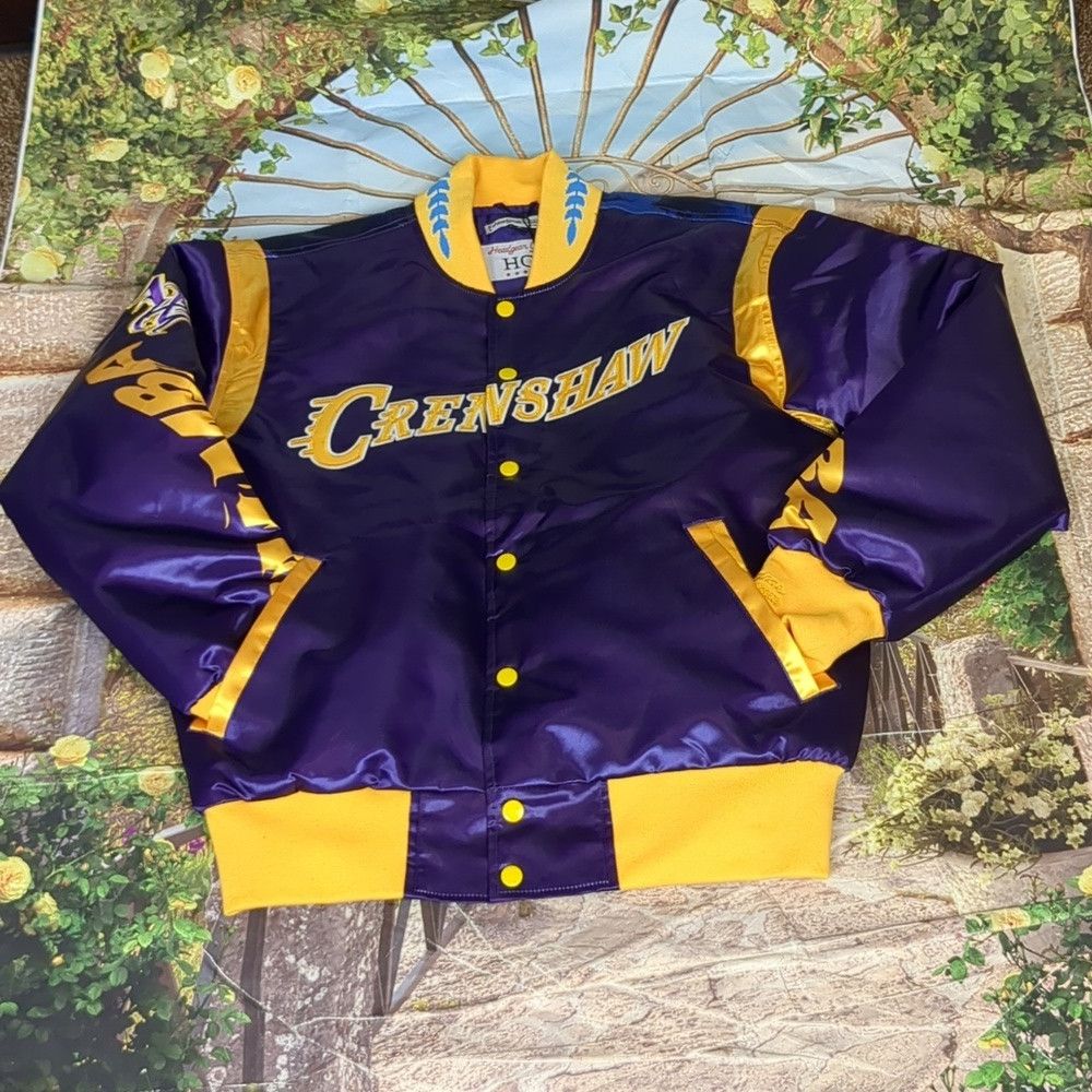 Other HEADGEAR classics purple Kobe Crenshaw satin jacket medium Size US M / EU 48-50 / 2 - 1 Thumbnail