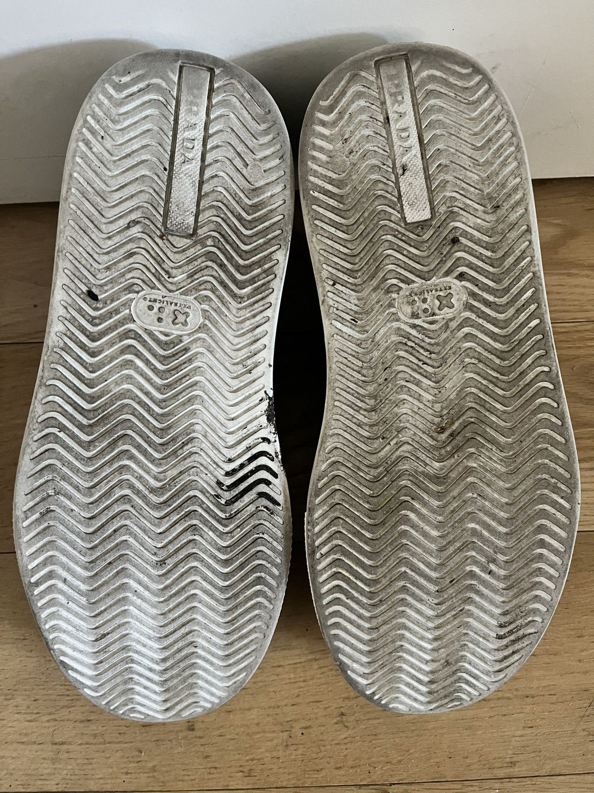 Prada Mens Prada Nylon Gabardine Sneakers UK 8.5 (US 9.5) Size US 9.5 / EU 42-43 - 5 Thumbnail