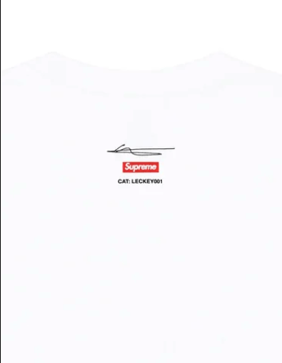 Supreme GreenScreen Tee White Size XXL Mark Leckey