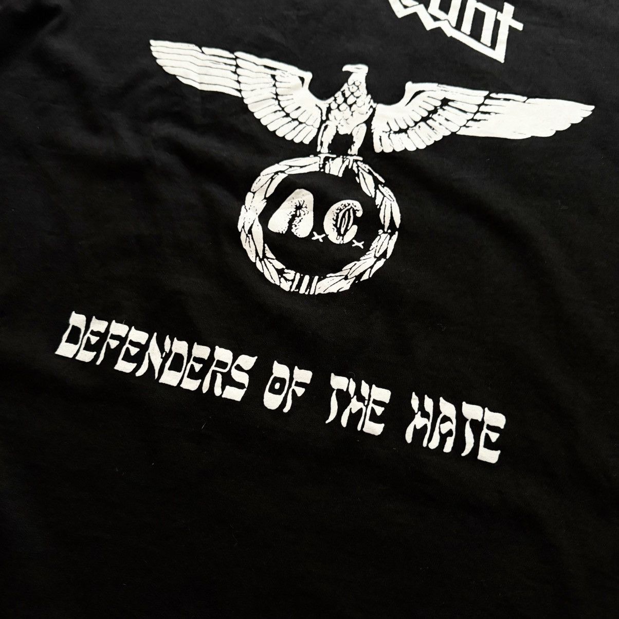 Hysteric Glamour Anal Cunt Defenders Of The Hate Band Y2K T-shirt Tee Size US L / EU 52-54 / 3 - 4 Thumbnail