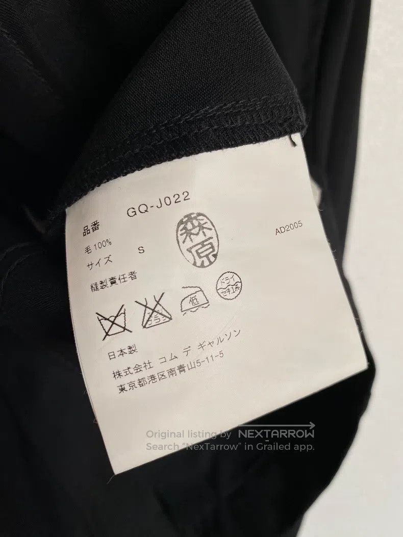 Comme des Garcons Comme des Garcons Gold Button Deconstructed Wool Jacket Size S / US 4 / IT 40 - 9 Thumbnail