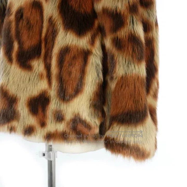 Dries Van Noten Dries Van Noten size:36 Leopard print fur coat Size S / US 4 / IT 40 - 4 Thumbnail
