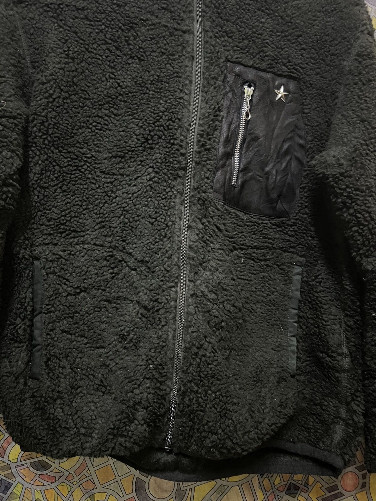 Schott MEN Schott Schott Boa Fleece Full Zip Jacket Hoodie. (GJ32) Size US L / EU 52-54 / 3 - 13 Thumbnail