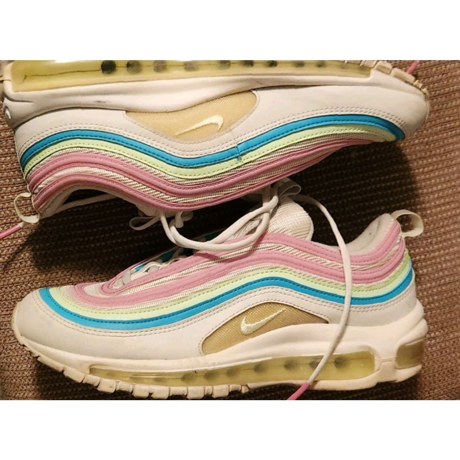 Nike Nike Air Max 97 Sneaker Women CW7017-100 White 2020 Size 8 Easter 2020 Shoes Max Nike Air Max Footwear CW7017-100 Womens Shoes Size US 8 / IT 38 - 2 Thumbnail