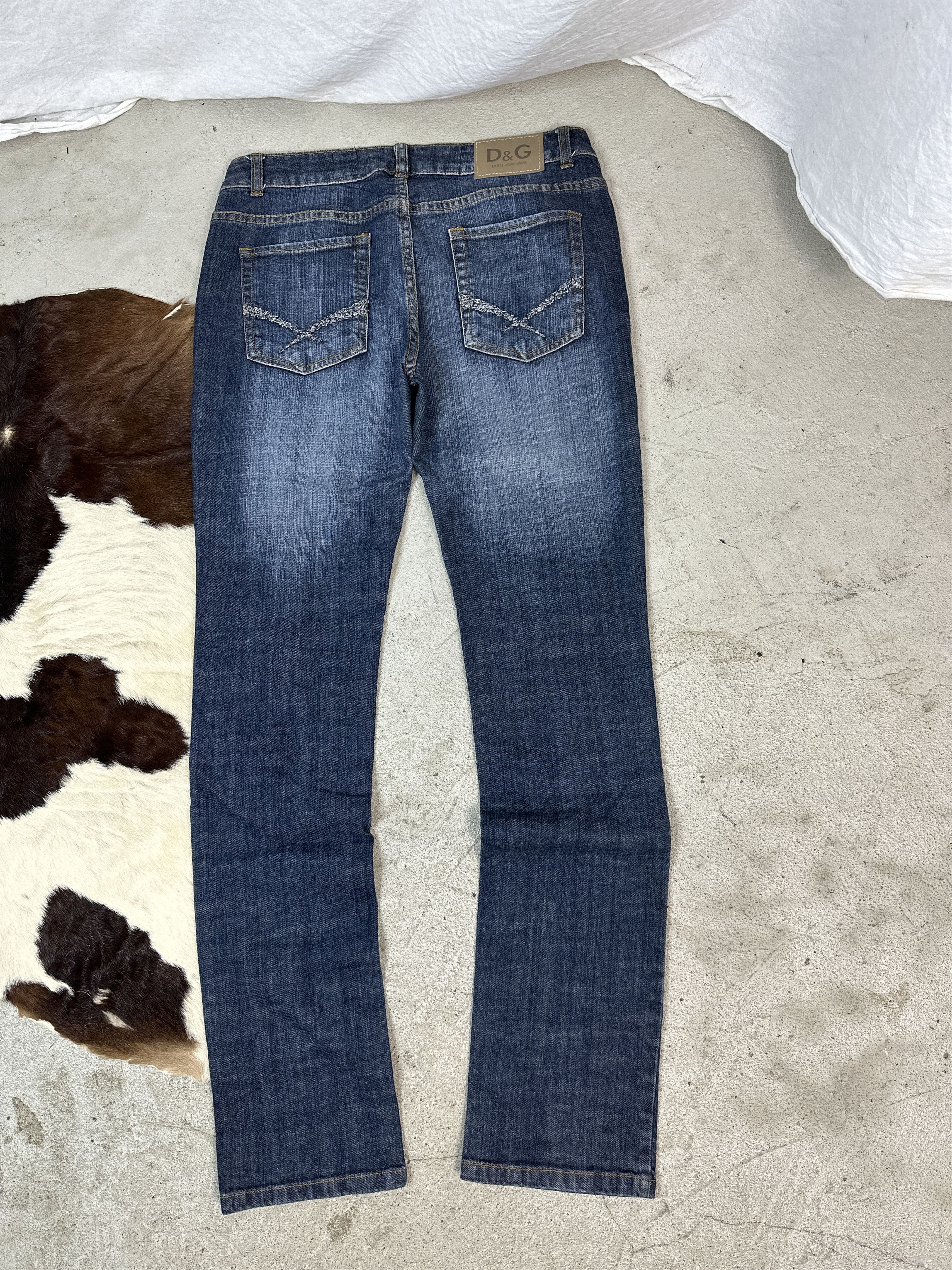 Dolce & Gabbana × Vintage Vintage Dolce & Gabbana Y2K Jeans Size US 32 / EU 48 - 1 Thumbnail