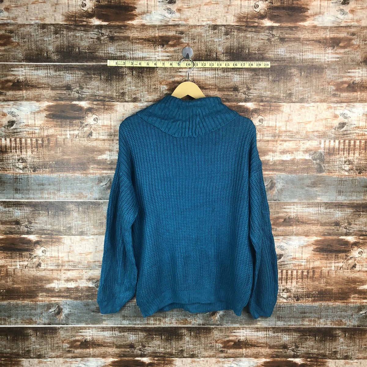 Vintage Re Edit Blue vintage Knitwear #A1902 Size US L / EU 52-54 / 3 - 12 Thumbnail