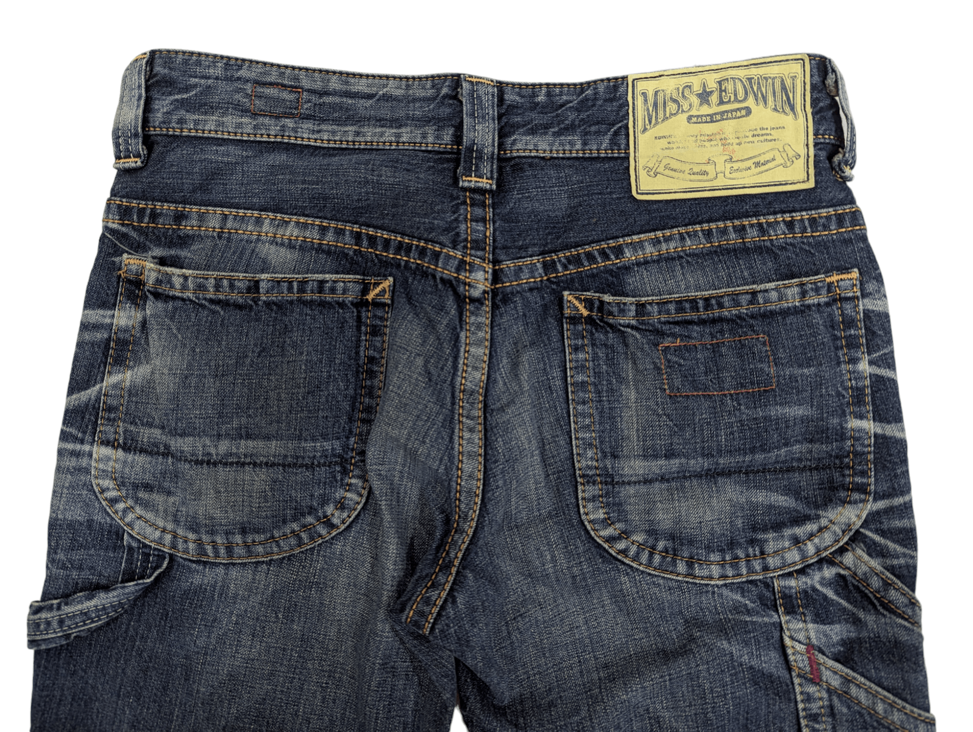 Edwin VINTAGE EDWIN CARPENTER JEANS Size 32" / US 10 / IT 46 - 9 Thumbnail