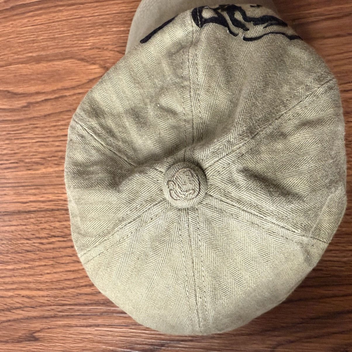 Billionaire Boys Club BBC OG Logo Fitted Hat – Olive Green Exclusive Season 0 Size ONE SIZE - 7 Thumbnail