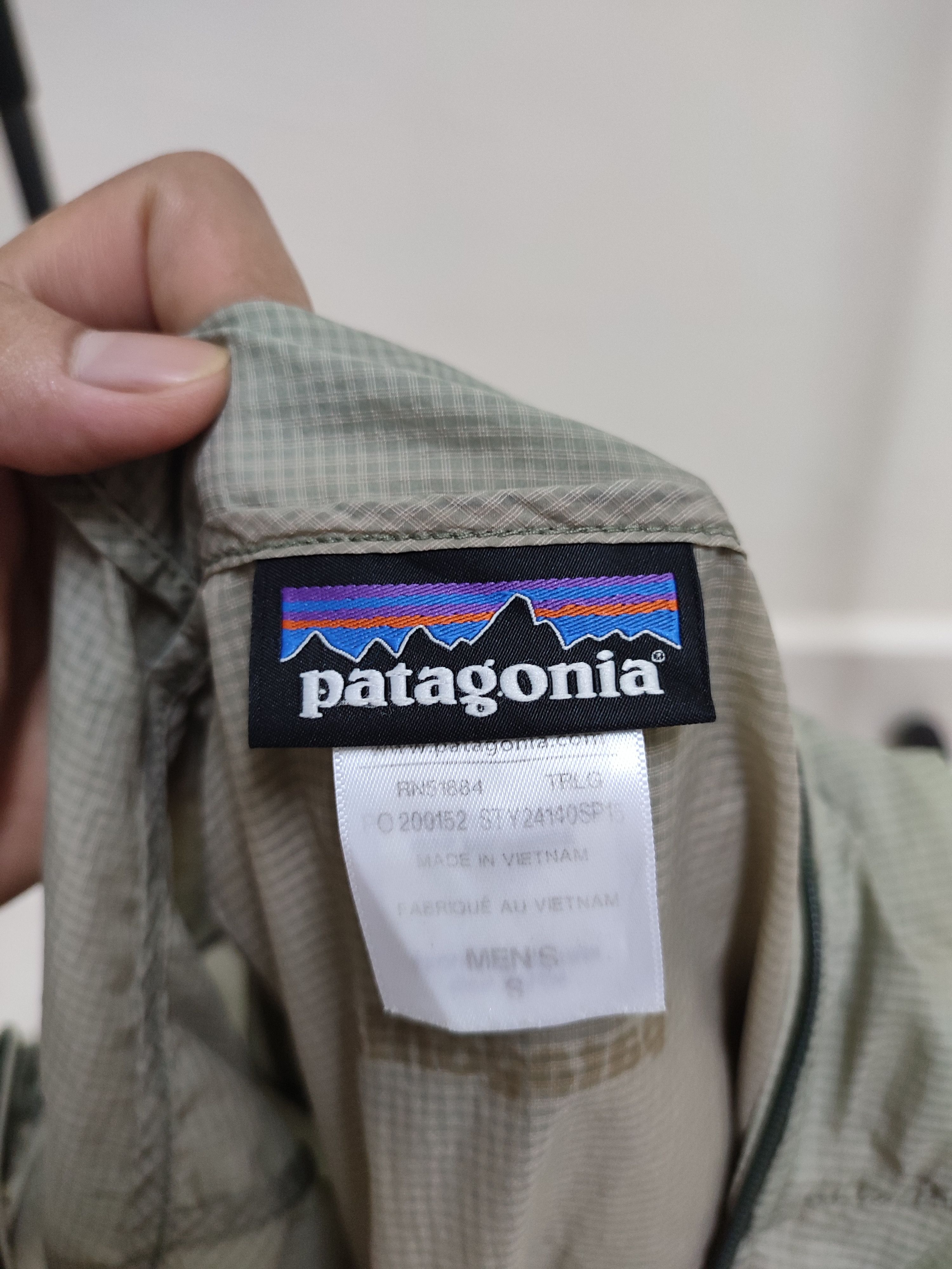 Patagonia Vintage Patagonia Windbreaker Light Jackets Size US S / EU 44-46 / 1 - 14 Thumbnail