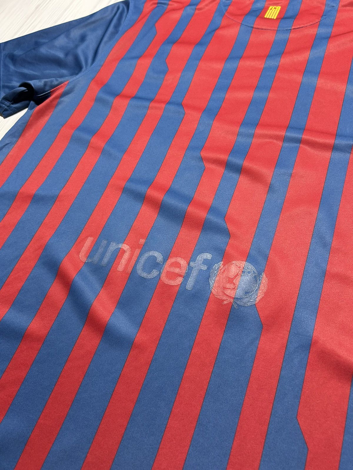 Nike Vintage F.C. Barcelona 2011-12 Nike Soccer Jersey T-Shirt Size US XL / EU 56 / 4 - 9 Thumbnail