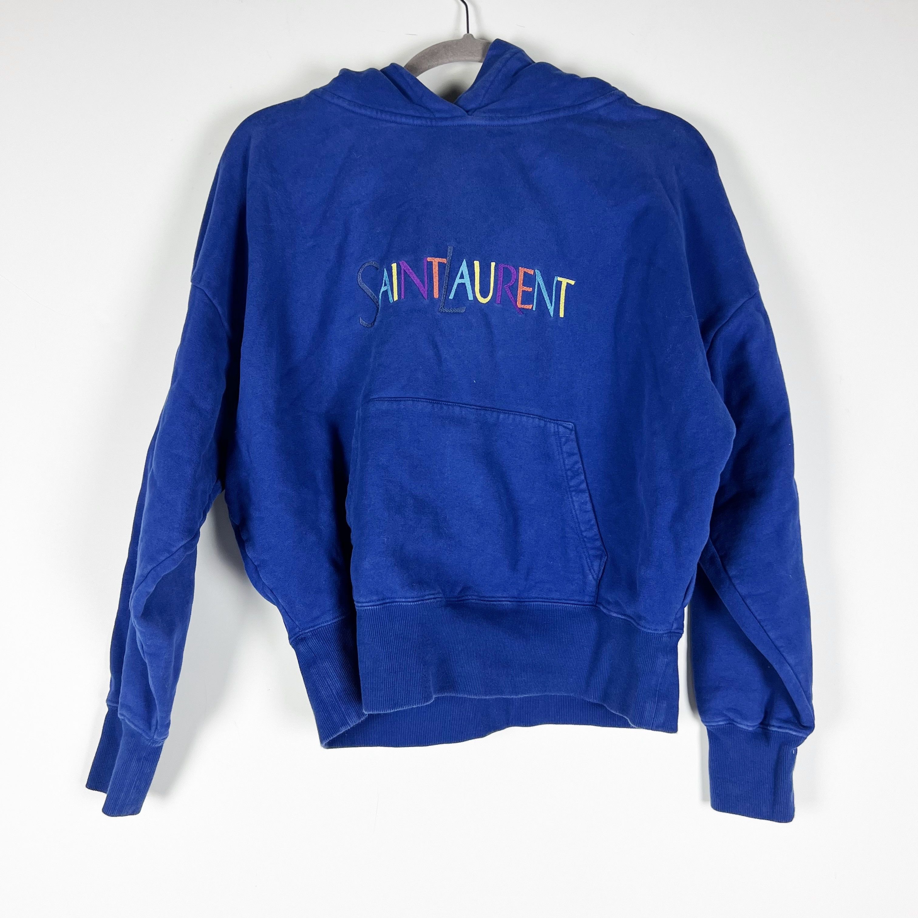 Saint Laurent Paris Saint Laurent Women's Cotton Spell Out Logo Size XS / US 0-2 / IT 36-38 - 1 Thumbnail