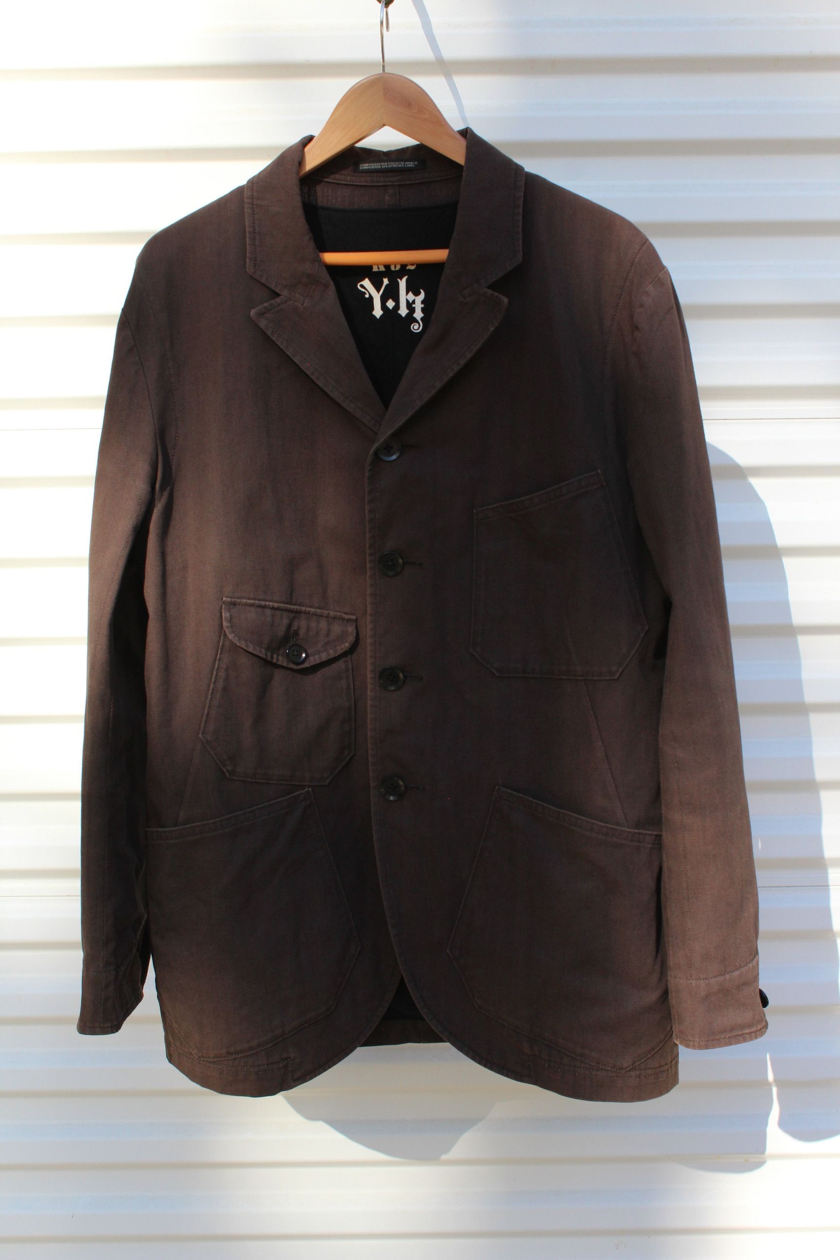 Yohji Yamamoto Wool Blazer AW09 Size US L / EU 52-54 / 3 - 1 Thumbnail