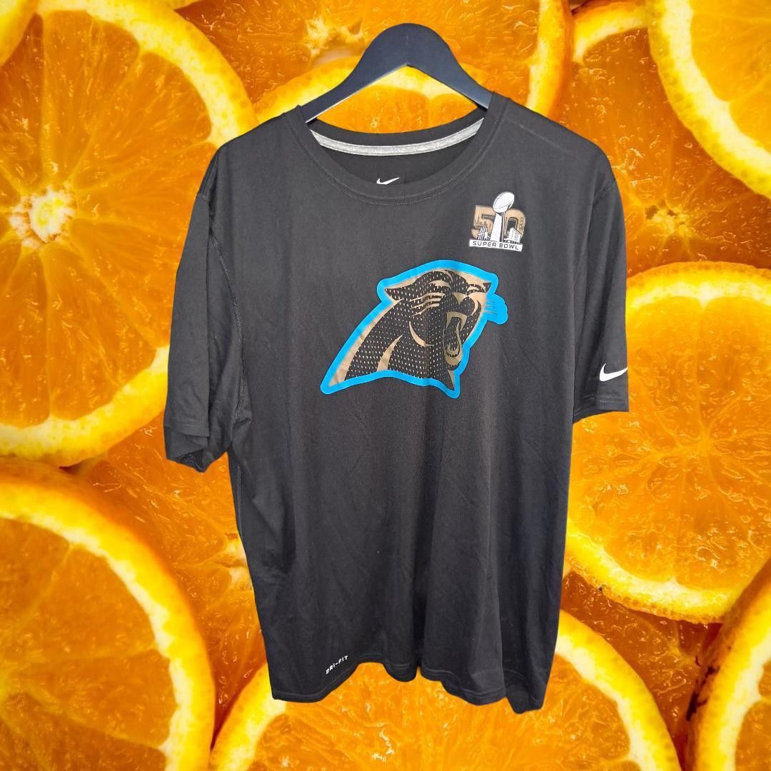 Nike Nike Dri-Fit Super Bowl 50 Carolina Panthers Short Sleeve Sh Size US M / EU 48-50 / 2 - 1 Thumbnail