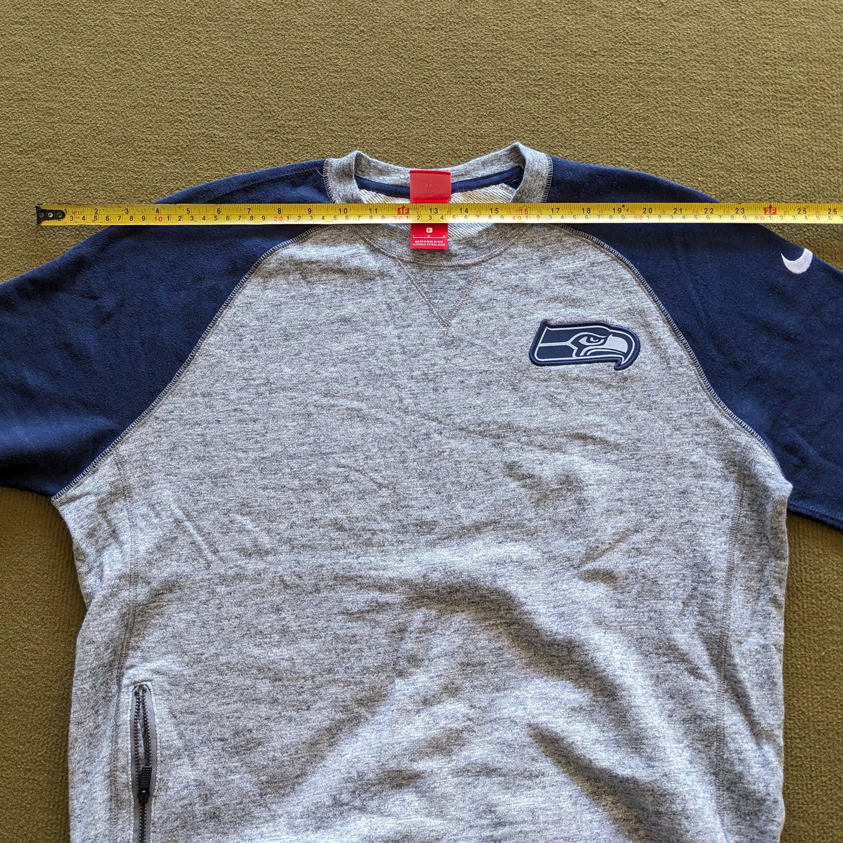Nike Vintage NIKE SEATTLE Seahawks NFL Football Team Sweatshirt Size US L / EU 52-54 / 3 - 7 Thumbnail