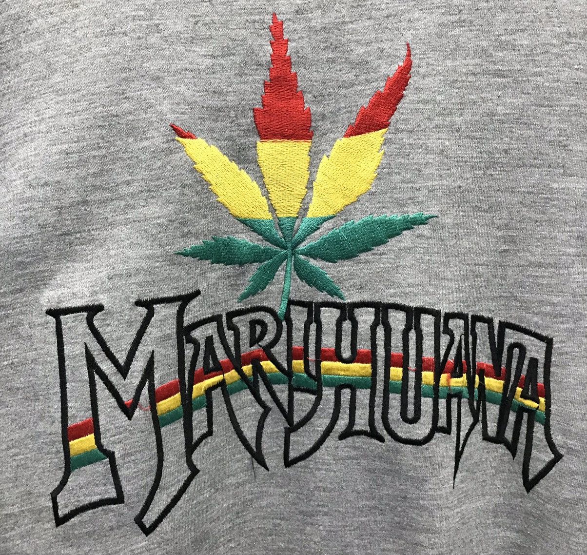 Vintage Vintage Passion Marihuana Big Logo Sweatshirt Size US M / EU 48-50 / 2 - 3 Thumbnail