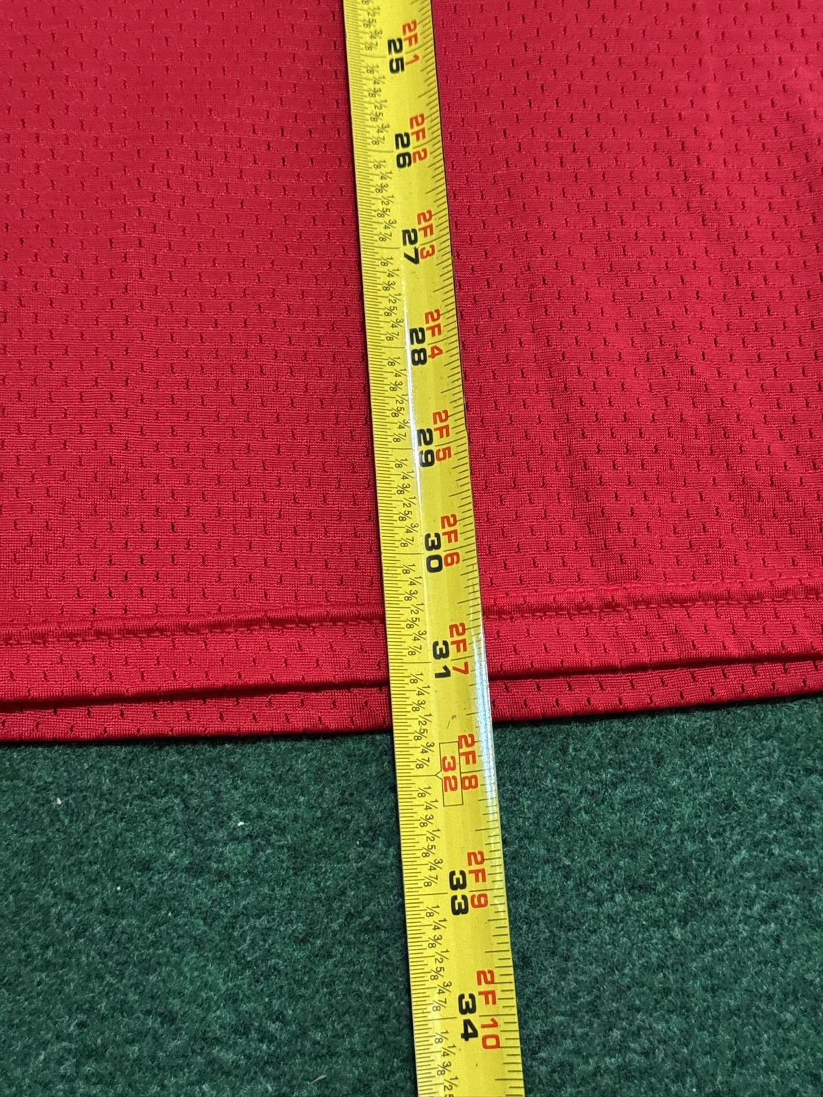 Champion Vintage Joe Montana Red Champion #16 Football Jersey 21x31 Size US L / EU 52-54 / 3 - 4 Thumbnail