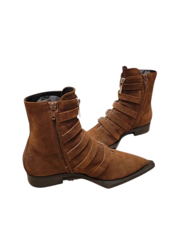 John Galliano SUEDE BOOTS Size US 8 / IT 38 - 2 Thumbnail