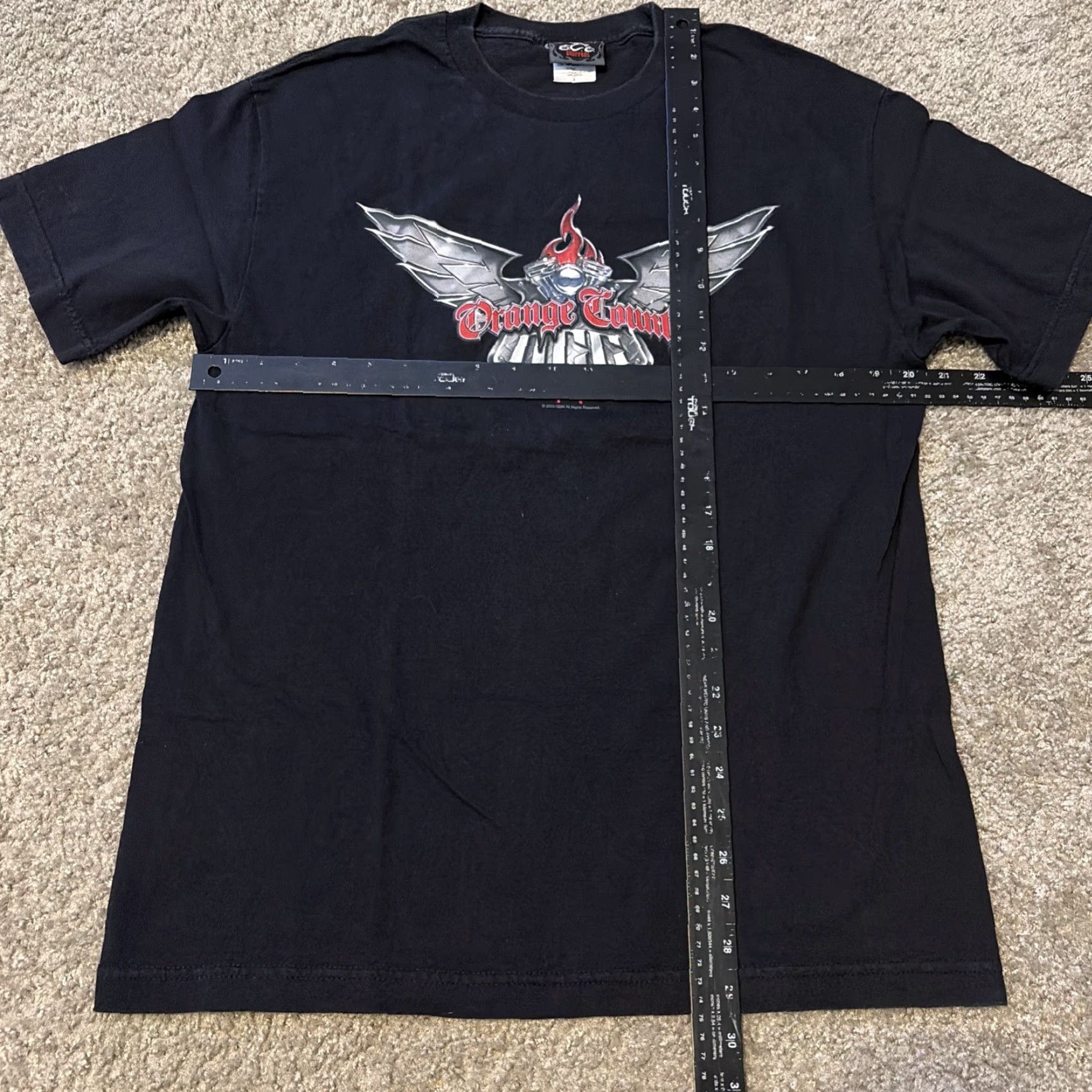 Vintage VINTAGE Orange County Choppers Biker Motorcycles Black T-Shirt Large Mens Size US L / EU 52-54 / 3 - 5 Thumbnail