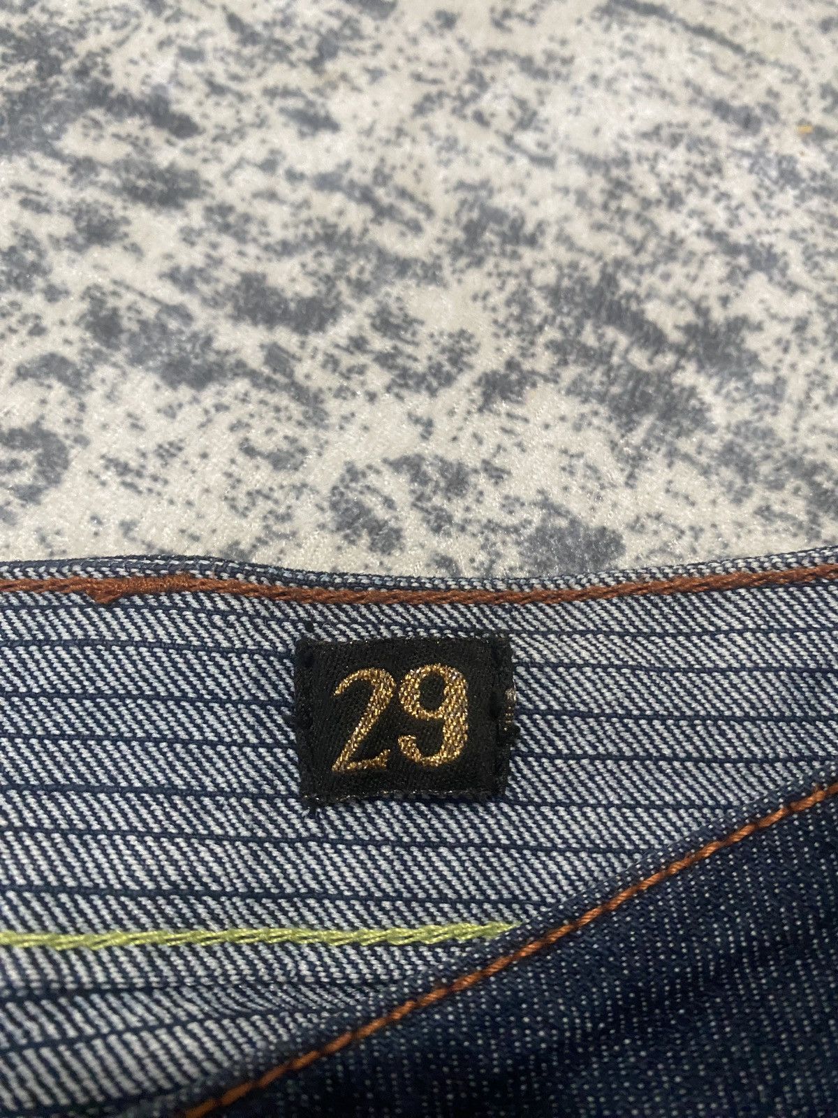 Christian Audigier Ed hardy x christian audiger vintage drip skull in ass jeans Size 29" - 3 Thumbnail