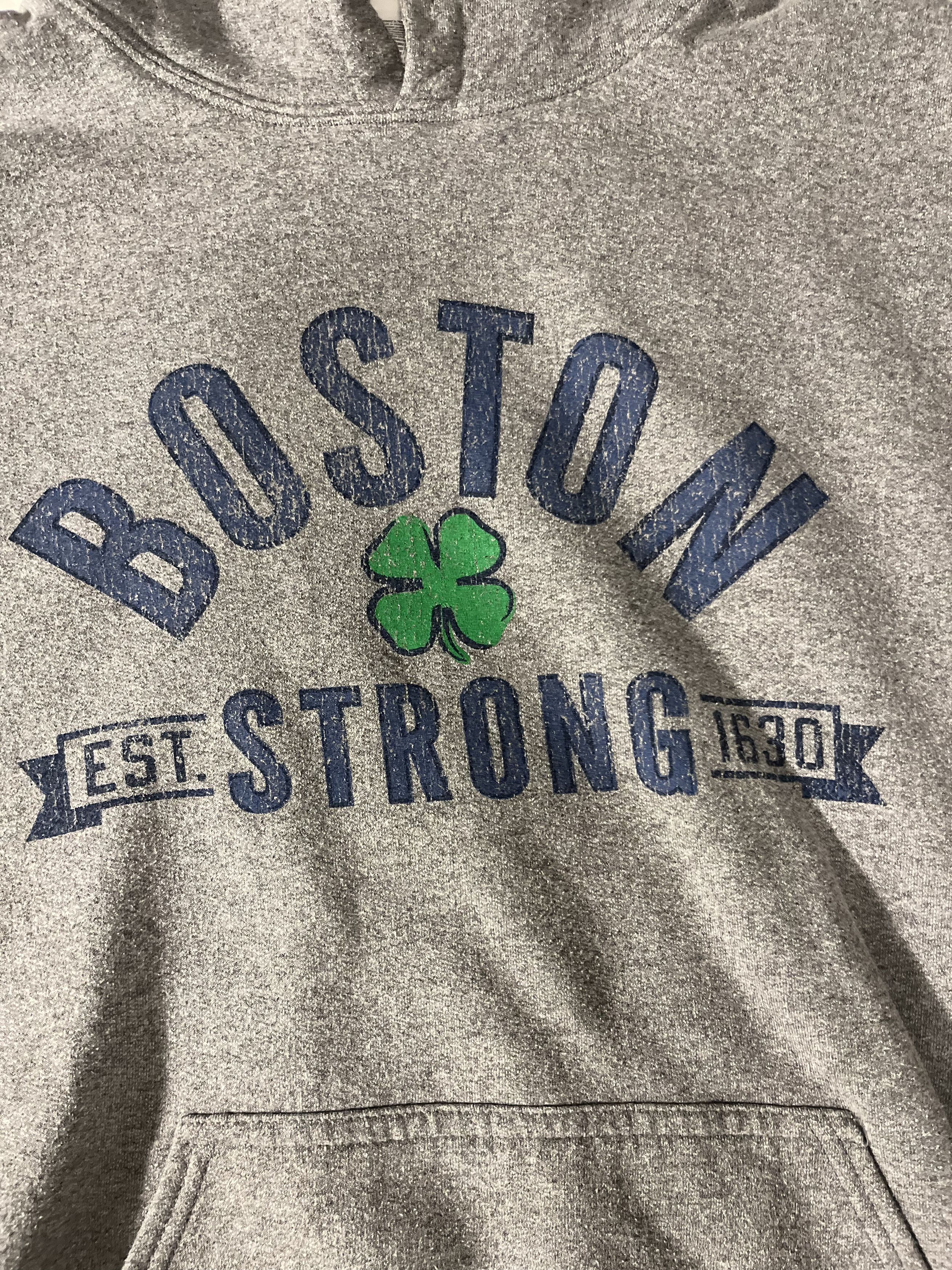 Vintage Rare Vintage BOSTON hoodie Size US L / EU 52-54 / 3 - 2 Thumbnail
