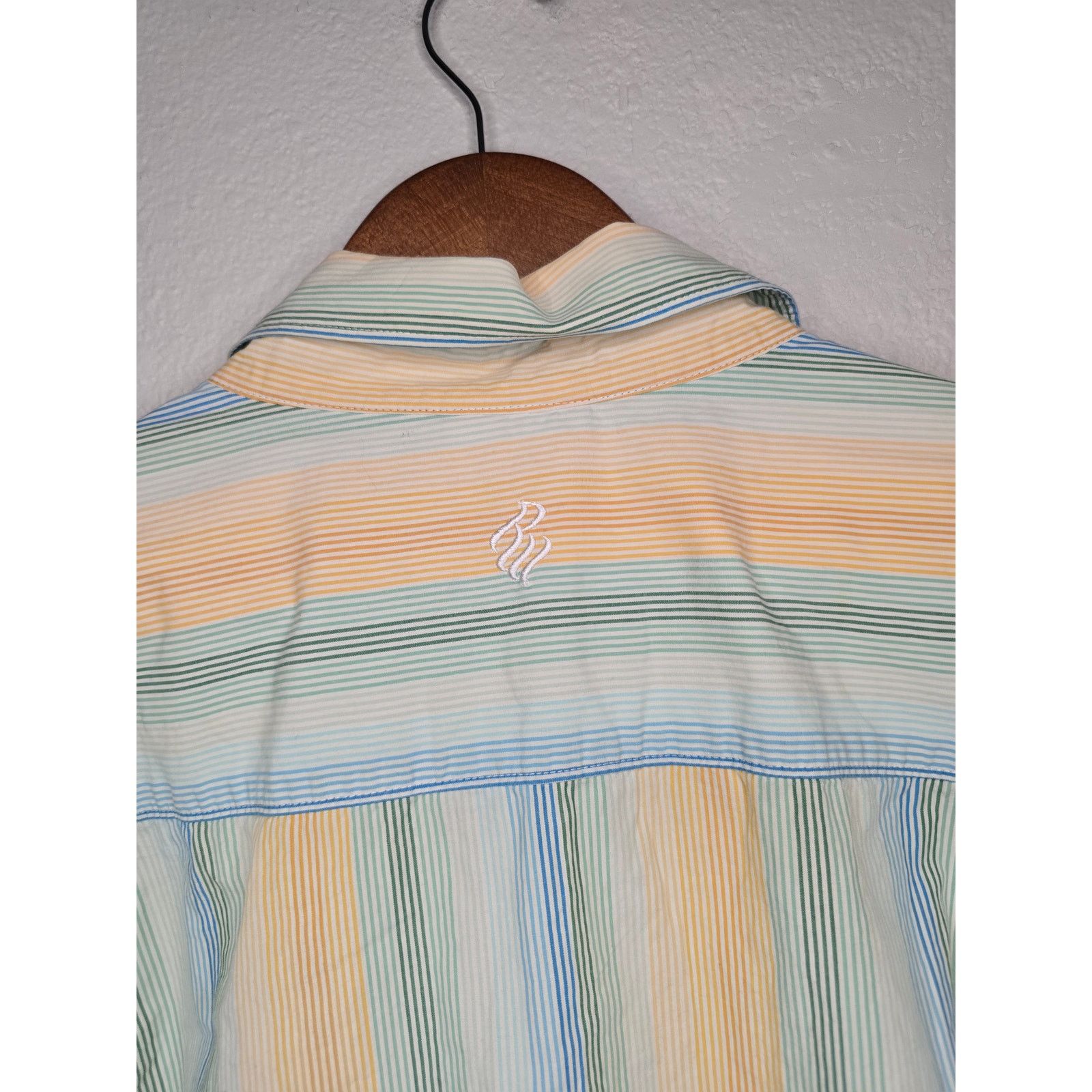 Rocawear Y2K Rocawear Button Up Shirt Mens XXL Multicolor Striped Size US XXL / EU 58 / 5 - 9 Thumbnail