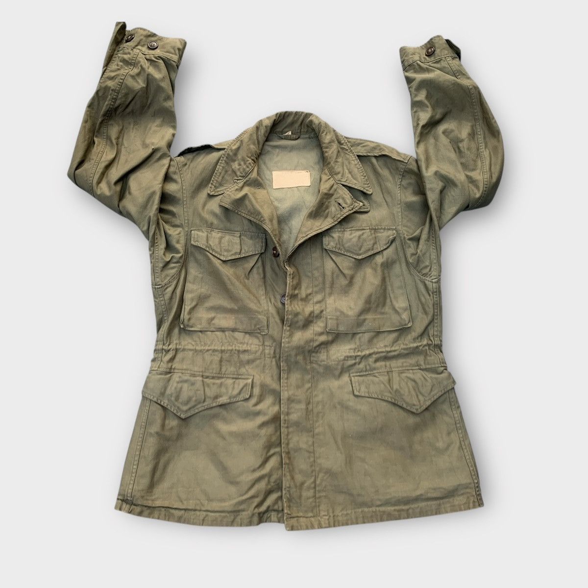 Vintage TRUE VINTAGE 40S FIELD JACKET M 1943 WWII INSPECTOR Size US M / EU 48-50 / 2 - 3 Thumbnail
