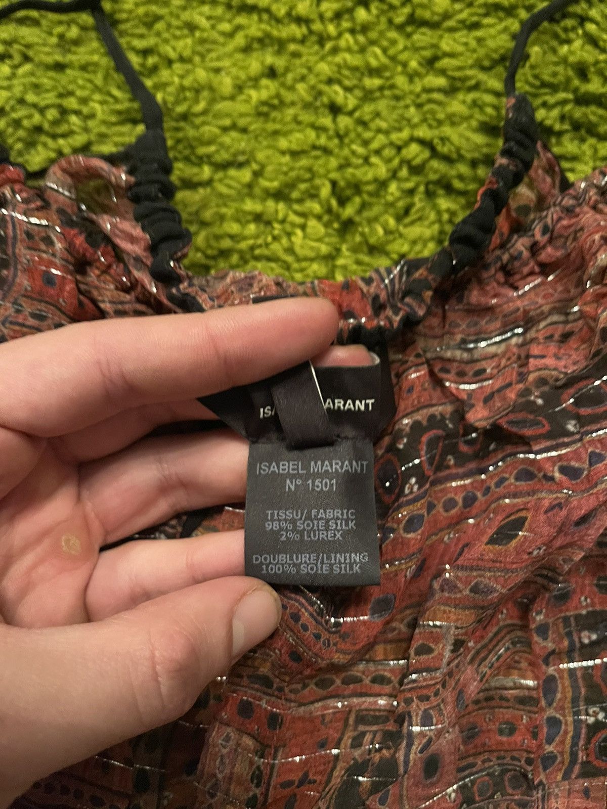 Designer × Isabel Marant × Isabel Marant Etoile Isabel Marant silk tank top Size S / US 4 / IT 40 - 4 Thumbnail