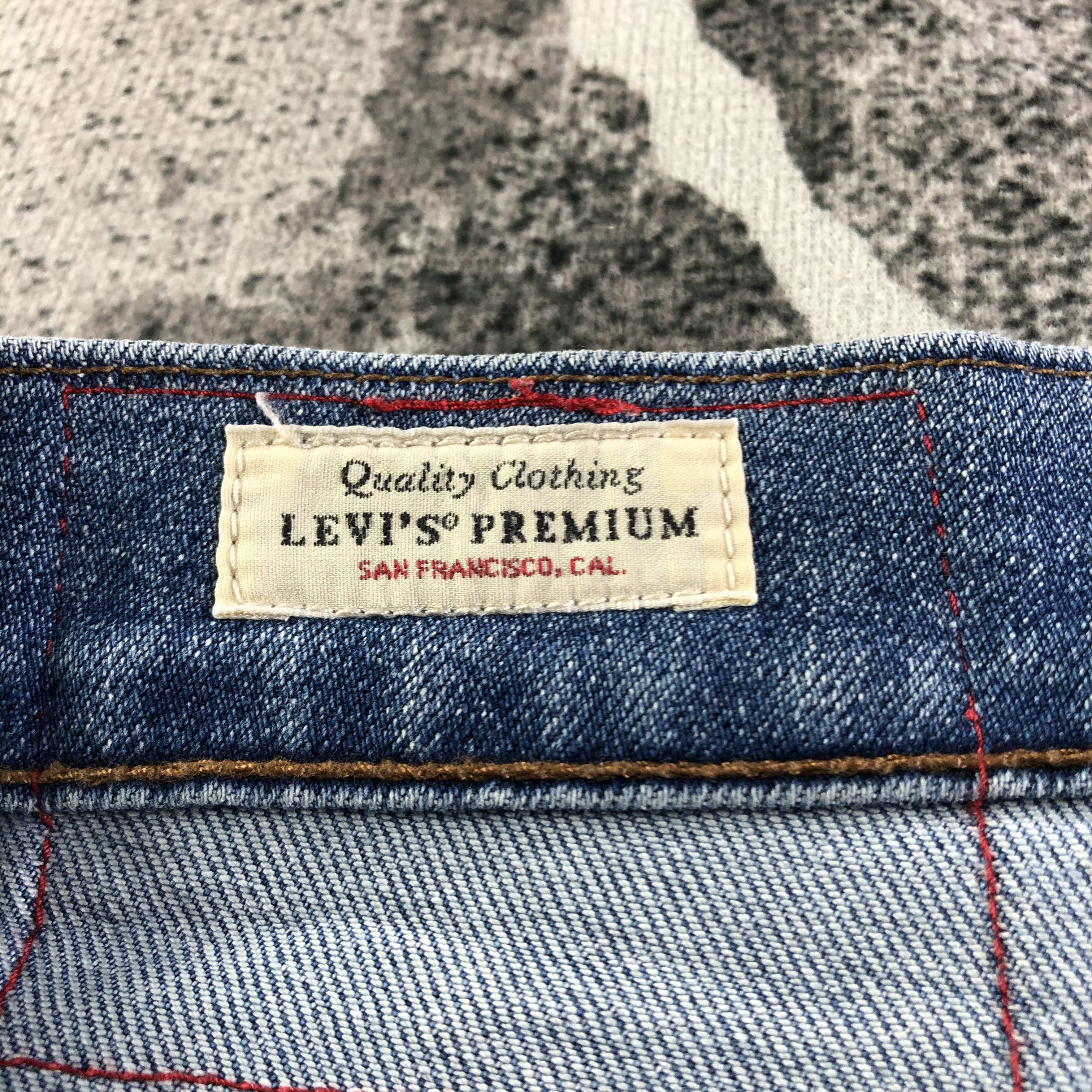 Levi's Levis Engineered 502 Jeans Medium Wash Denim KJ2979 Size US 34 / EU 50 - 10 Thumbnail