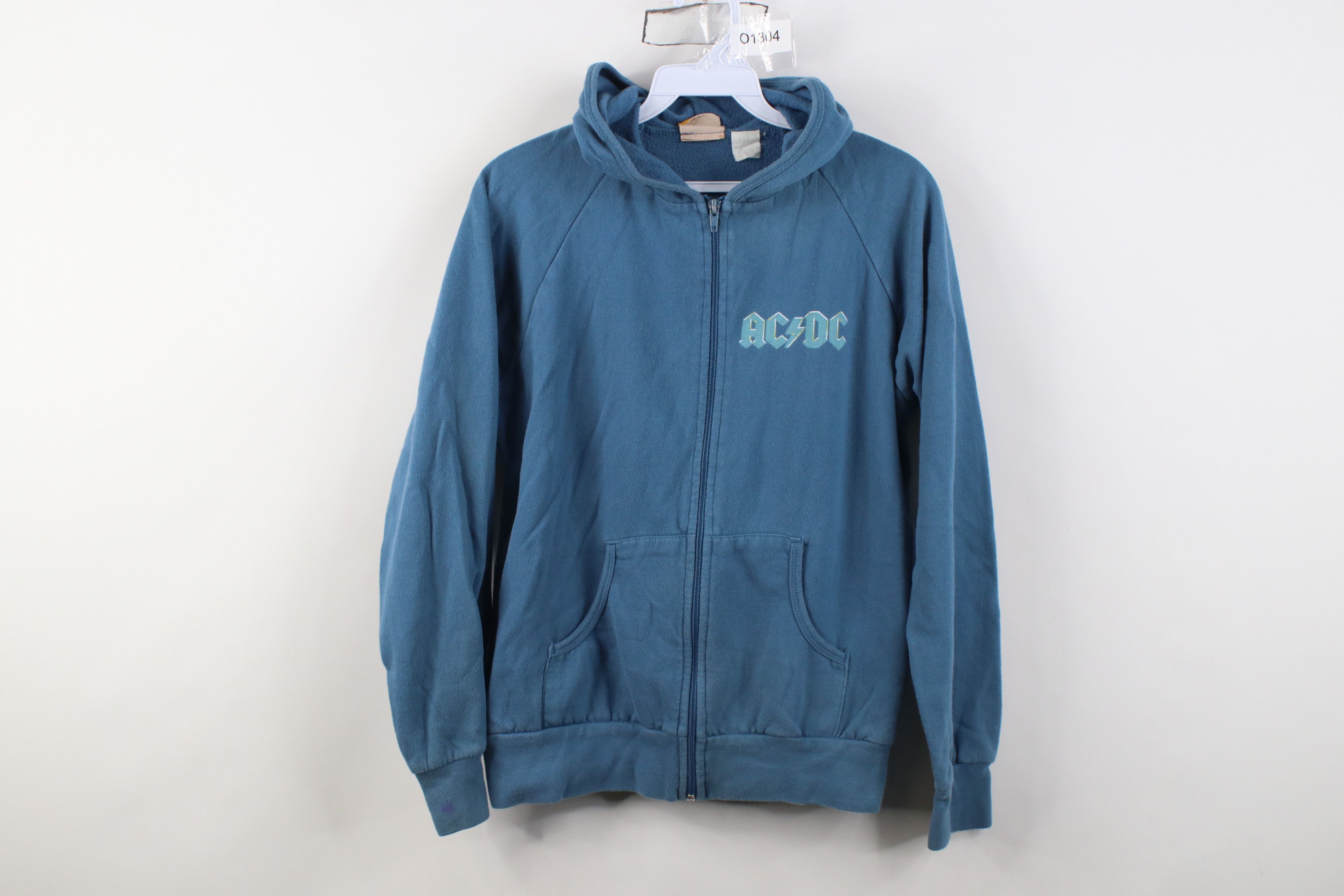 Vintage Vintage Y2K High Voltage Rock N Roll ACDC Band Hoodie Size M / US 6-8 / IT 42-44 - 1 Thumbnail
