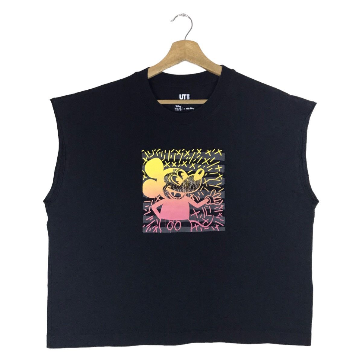 Mickey Mouse X Keith Haring X Uniqlo Japan Sleeveless Tee