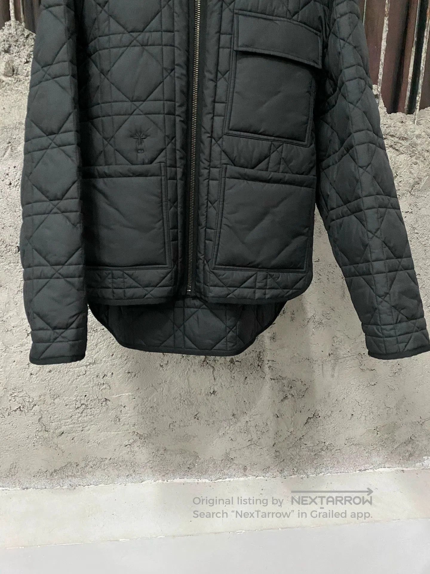 Dior Quilted Black Jacket with Front Pockets. Size US S / EU 44-46 / 1 - 4 Thumbnail