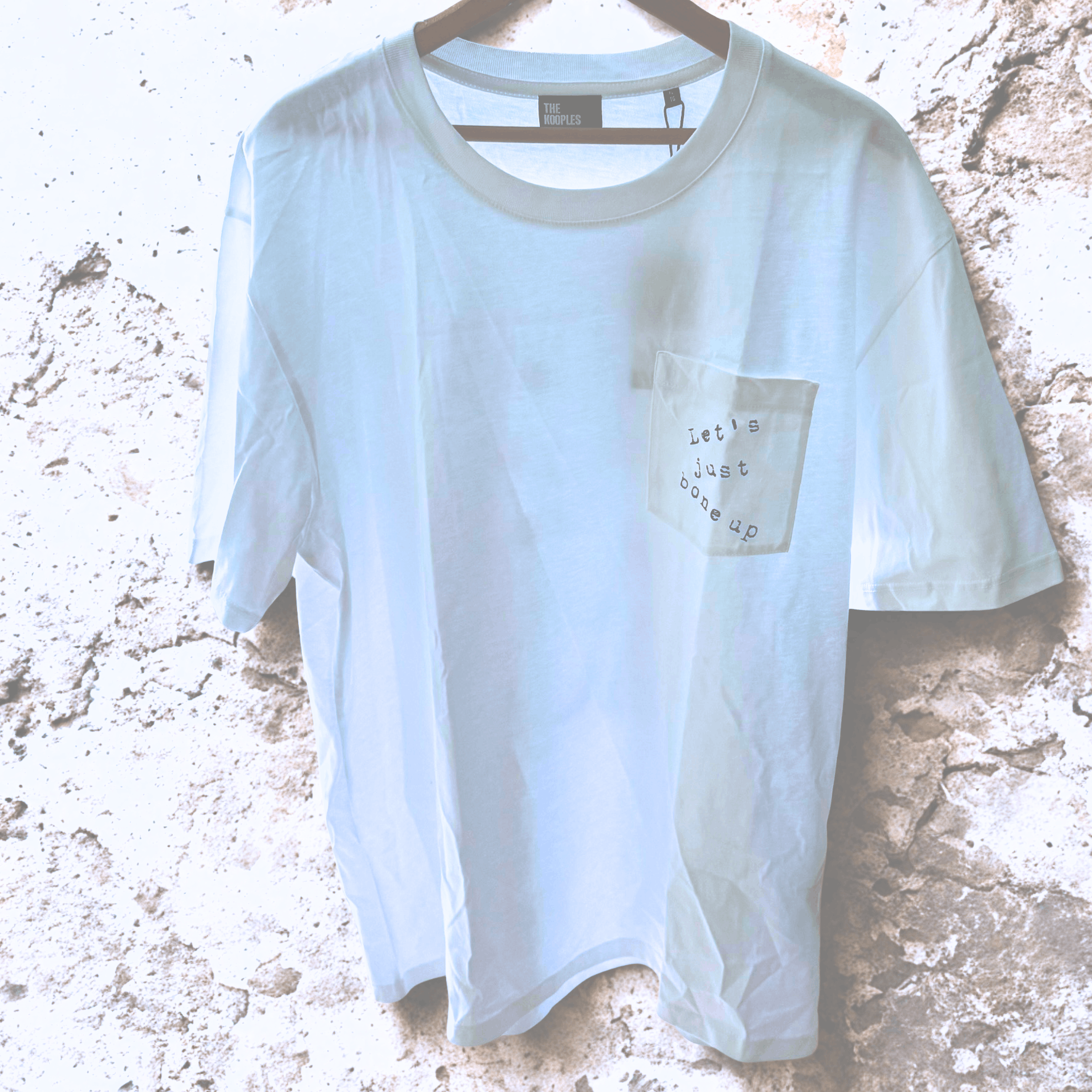 The Kooples THE KOOPLES 🏷️ "Let's just bone up" White Skeleton Graphic Size US XL / EU 56 / 4 - 1 Thumbnail