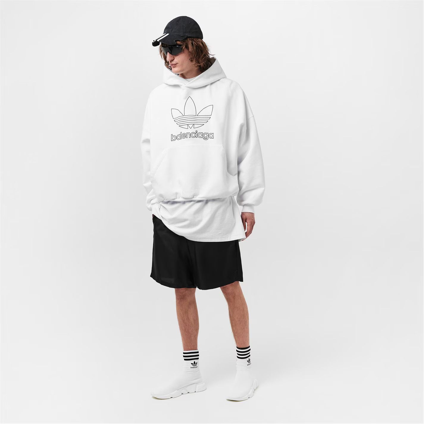 Adidas × Balenciaga o1g2r1mq0226 Size: M / Baseball Hat / Cap In Black Size ONE SIZE - 5 Thumbnail