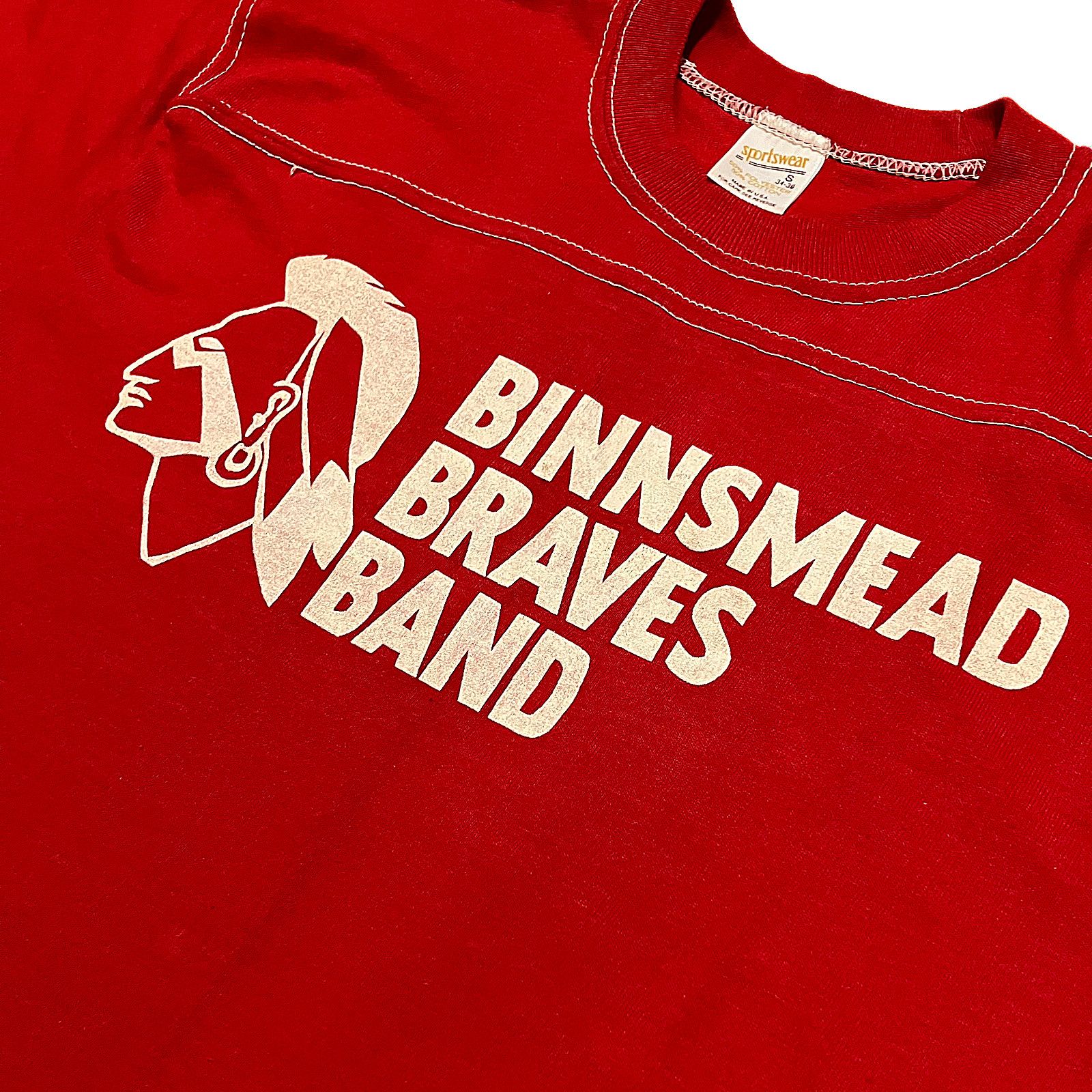 Vintage Vintage Binnsmead Braves Band T-Shirt Size US S / EU 44-46 / 1 - 3 Thumbnail