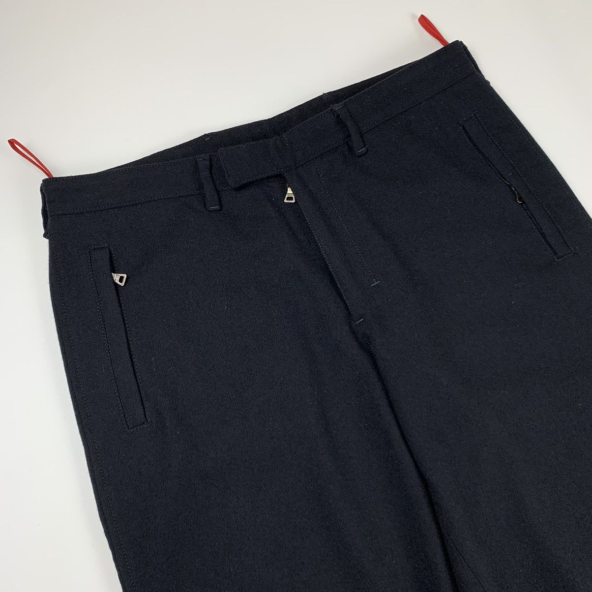 Prada Prada sport red tab wool flannel pants vintage Size US 34 / EU 50 - 2 Thumbnail