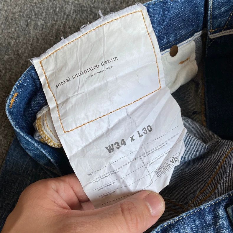 Visvim visvim size W34L30 18aw 04d12 jeans 2506-Nextarrow Size US 34 / EU 50 - 4 Thumbnail
