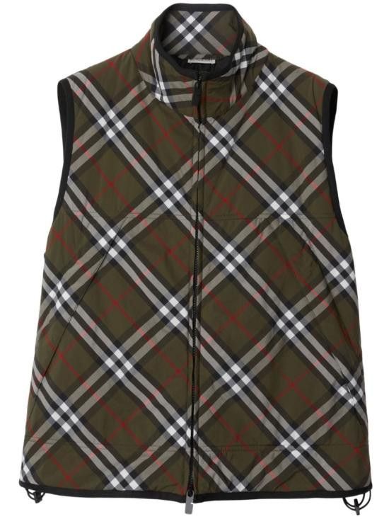 Burberry BURBERRY Men Vests 8101849 C1205 Green Size US M / EU 48-50 / 2 - 1 Thumbnail
