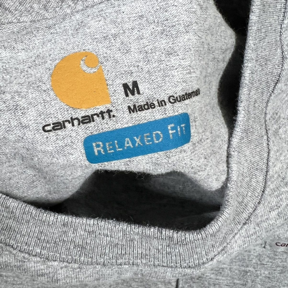 Carhartt Carhartt Shirt Mens Medium Gray Pocket Tee Workwear Size US M / EU 48-50 / 2 - 4 Thumbnail
