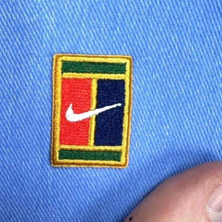 Nike Nike Jacket Women L Blue Dri-Fit Tennis Crop Nylon Blend Full Zip Activewear Size L / US 10 / IT 46 - 6 Thumbnail