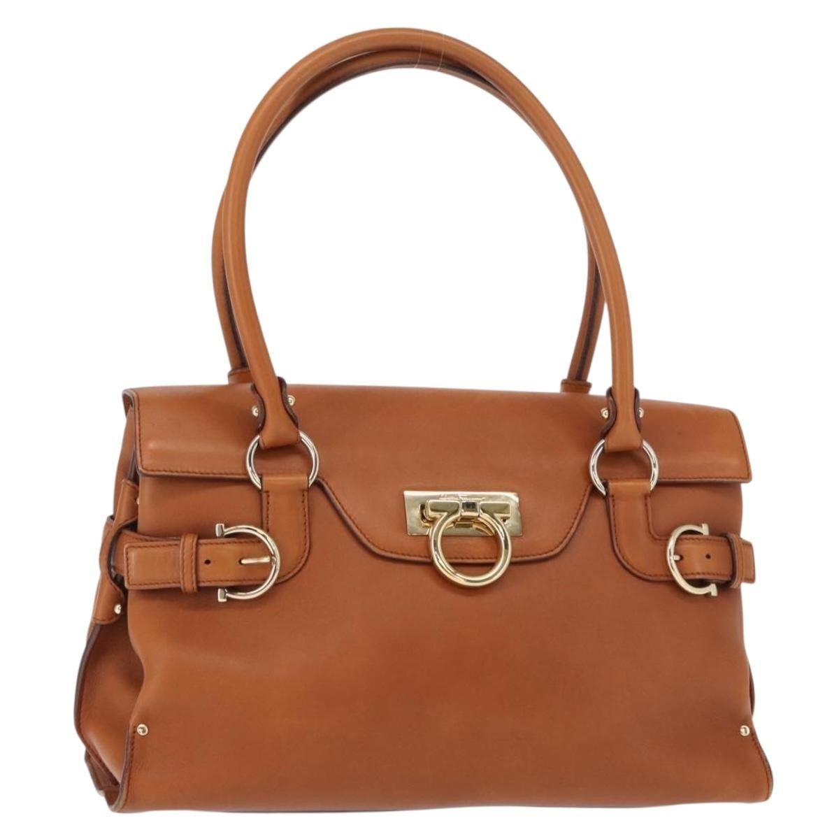 Salvatore Ferragamo Salvatore Ferragamo Virna Satchel Leather Size ONE SIZE - 1 Thumbnail
