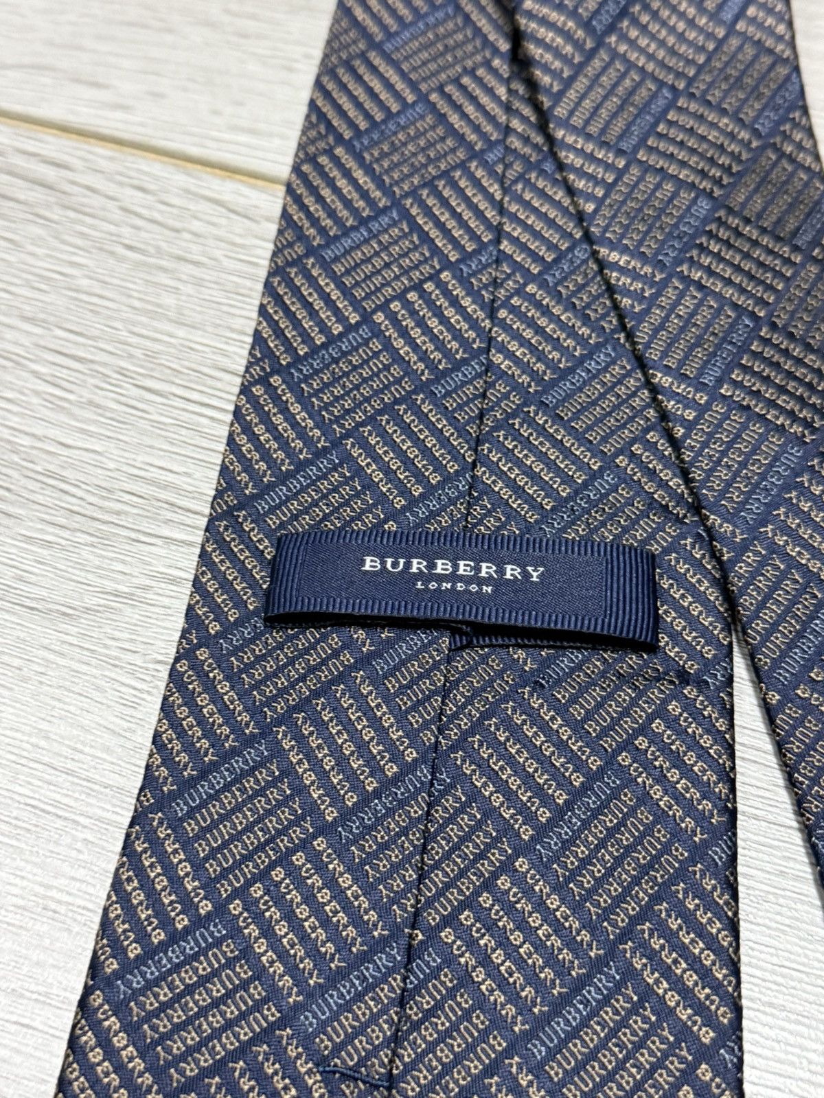 Burberry Burberry monogram all over silk tie Size ONE SIZE - 6 Thumbnail