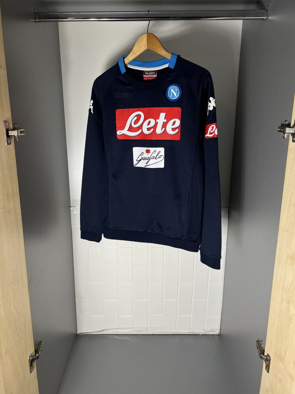 Kappa VINTAGE KAPPA FC NAPOLI ITALY RETRO SOCCER JERSEY Y2K 90s Size US S / EU 44-46 / 1 - 10 Thumbnail