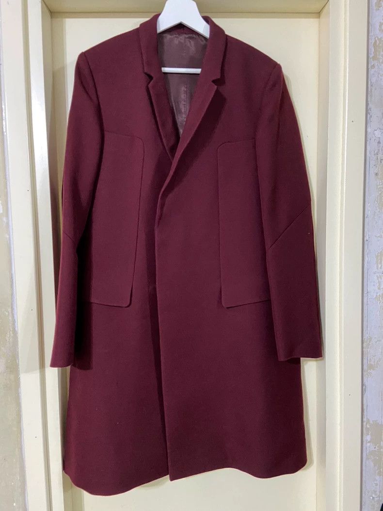 Undercover undercover Aw12 Burgundy Coat 2502-Nextarrow Size US L / EU 52-54 / 3 - 1 Thumbnail