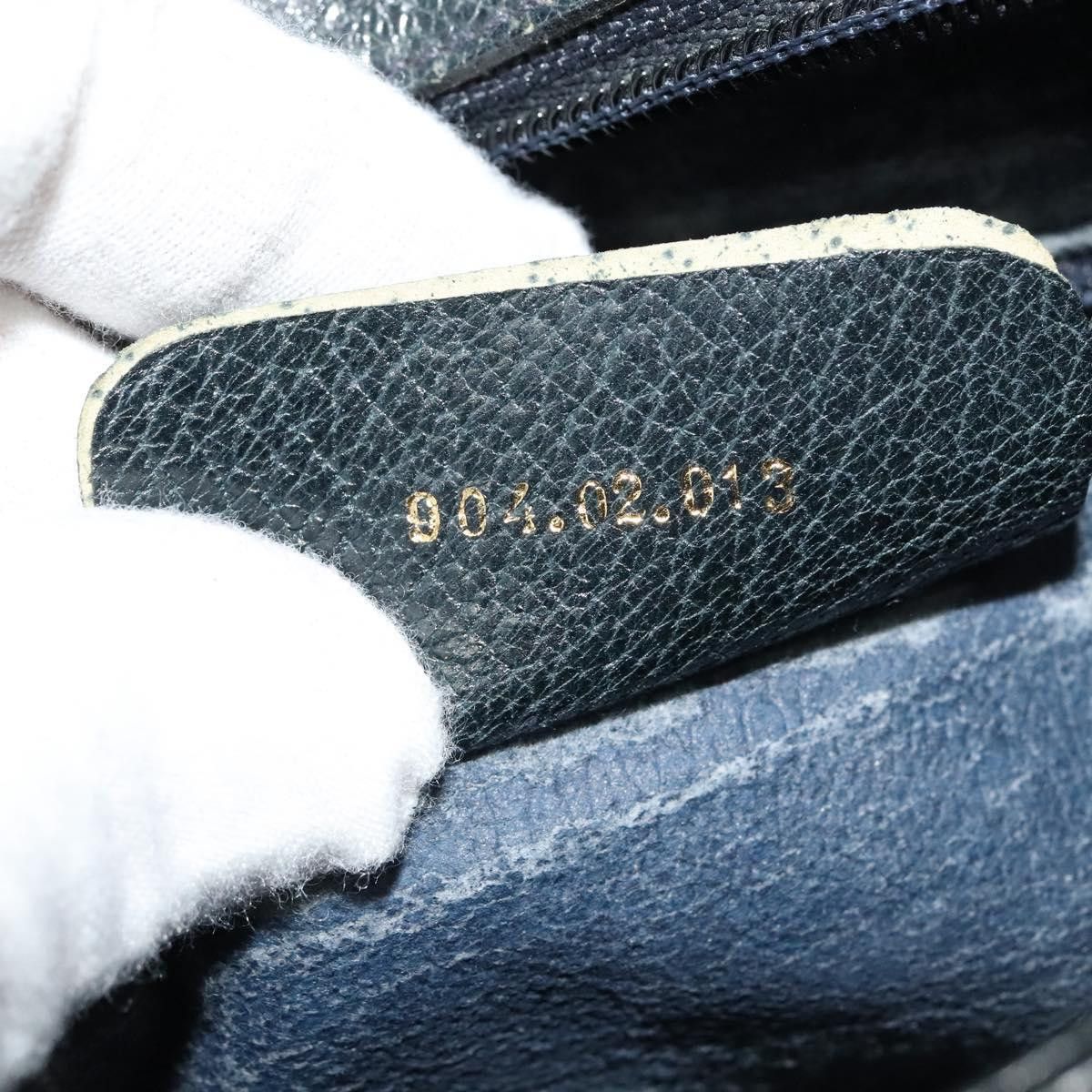 Gucci GUCCI GG Supreme Sherry Line Shoulder Bag Pvc Navy Gold 904 Size ONE SIZE - 22 Thumbnail