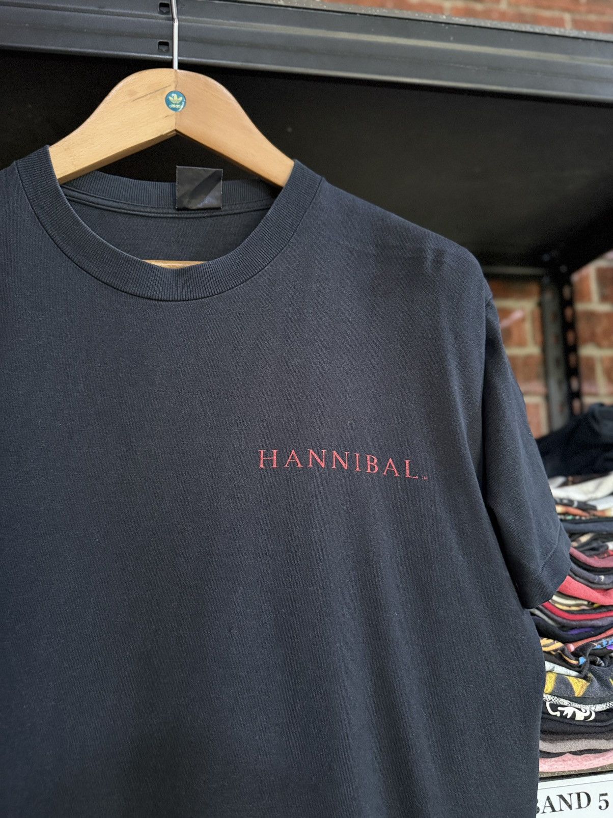 Vintage Vintage 90s Hannibal The Silence Is Broken Faded Tee Size US L / EU 52-54 / 3 - 3 Thumbnail