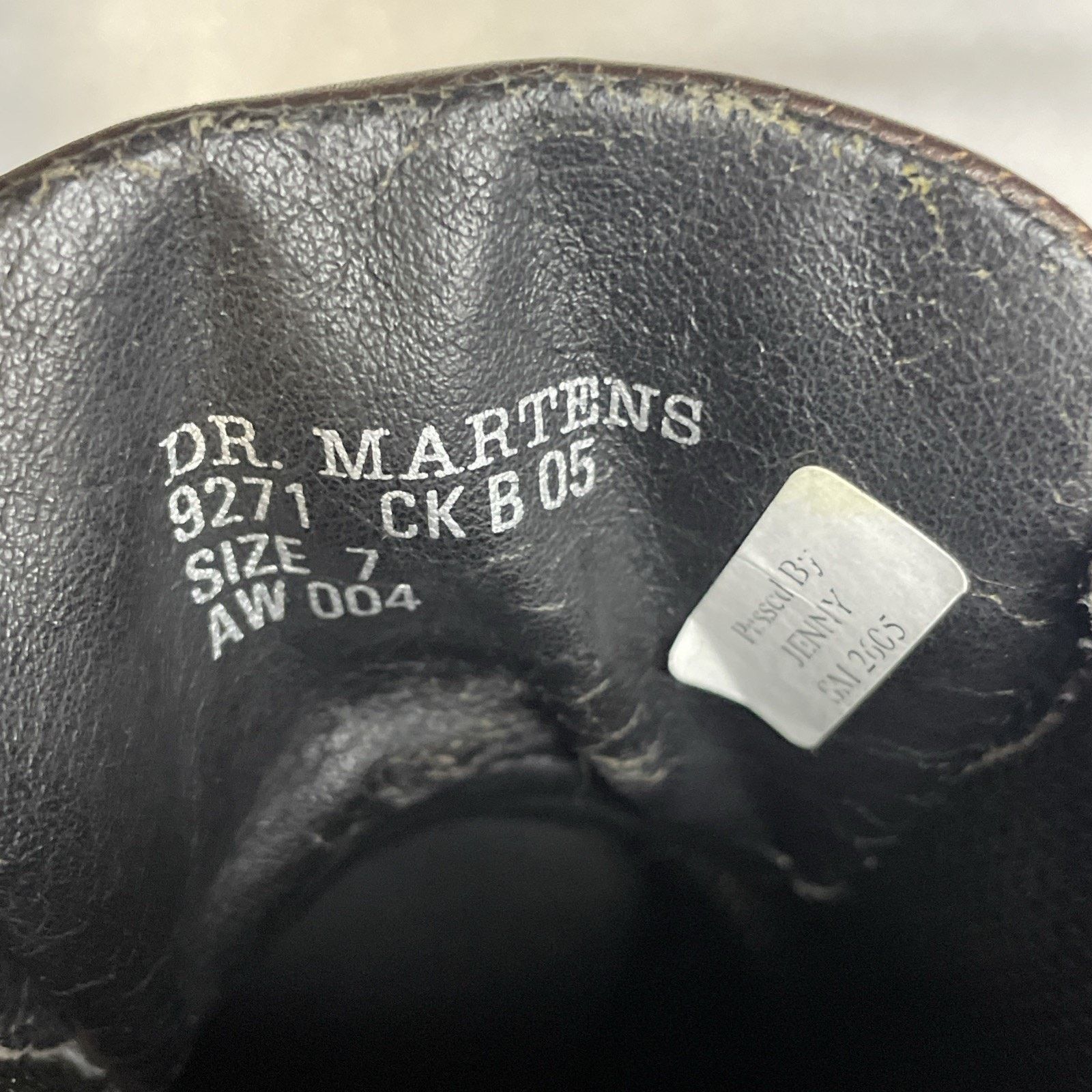 Dr. Martens Vtg Dr. Martens 9271 Made in England Brown Leather Boot UK 7 Size US 8 / EU 41 - 14 Thumbnail