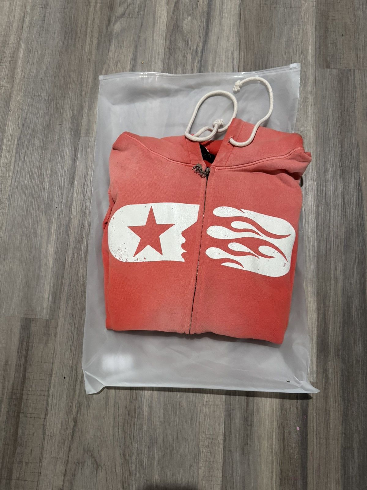 HELLSTAR Hellstar Studio Zip up hoodie Red Size US M / EU 48-50 / 2 - 5 Thumbnail