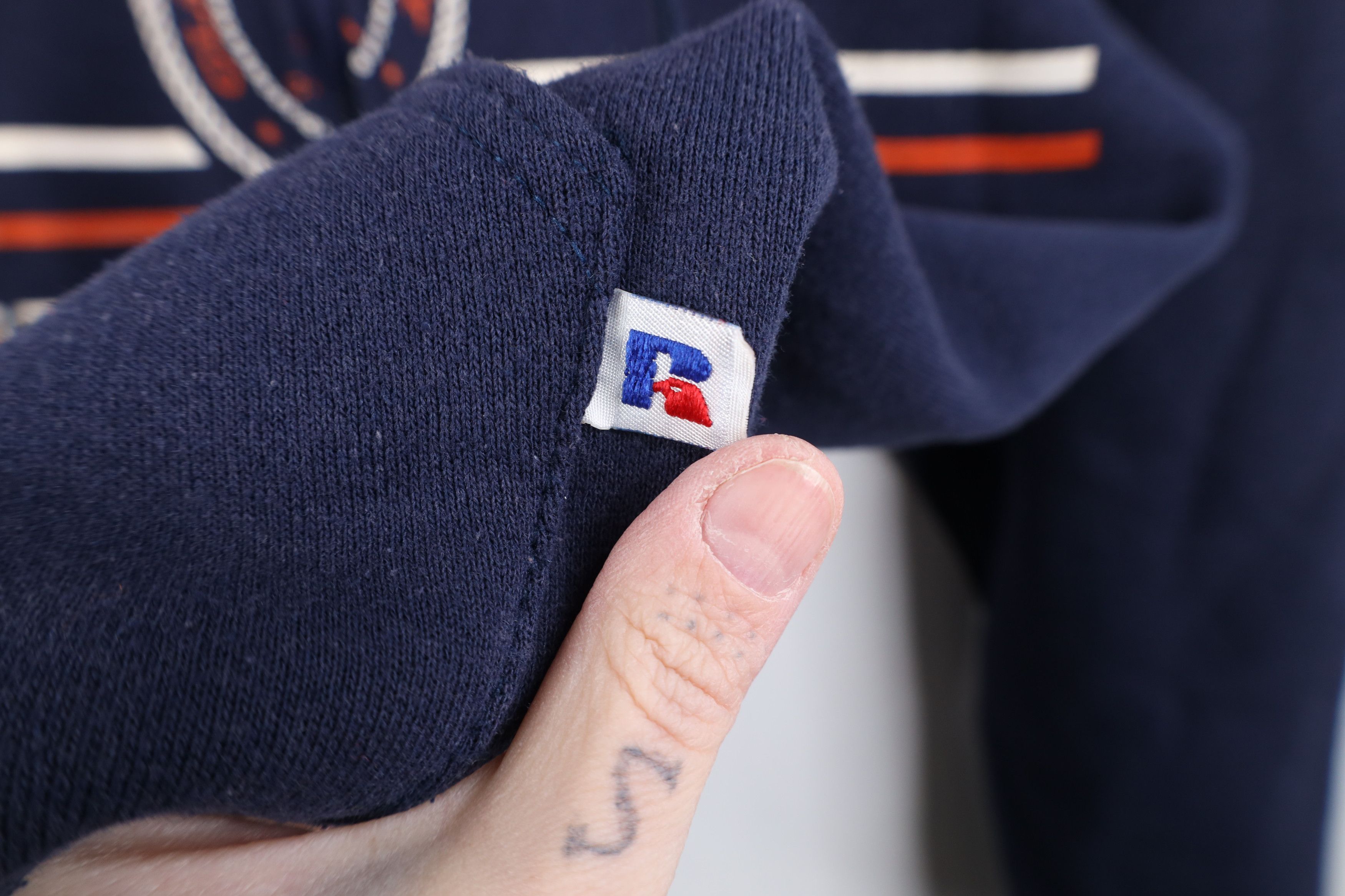Russell Athletic Vintage 80s Russell Athletic University Full Zip Hoodie USA Size US S / EU 44-46 / 1 - 6 Thumbnail